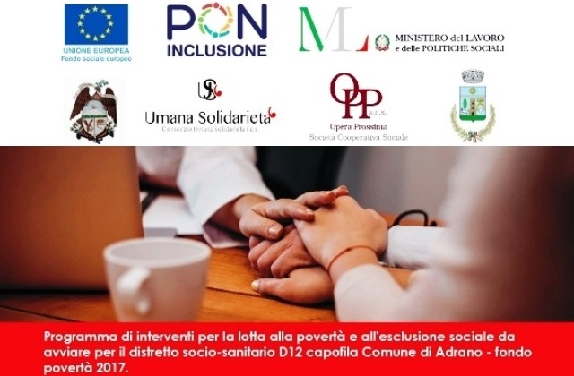 Servizi aggiuntivi per gli indigenti di Adrano e Biancavilla dell’Hub alimentare attivo grazie al ‘Consorzio Umana Solidarieta’ e alla Cooperativa ‘Opera Prossima’ che lo gestisce